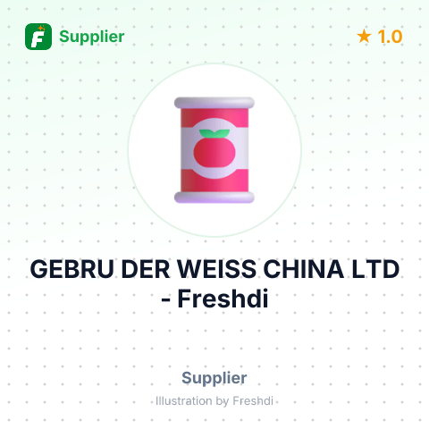 GEBRU DER WEISS CHINA LTD – summary card, no photo uploaded yet