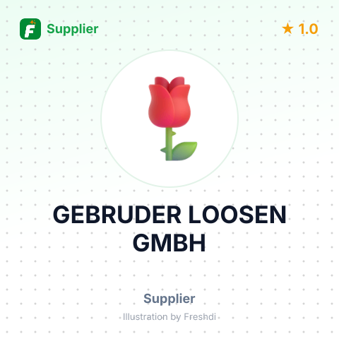 GEBRUDER LOOSEN GMBH – summary card, no photo uploaded yet