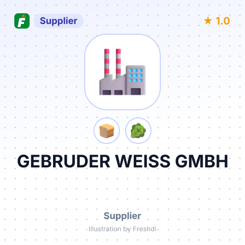 GEBRUDER WEISS GMBH – summary card, no photo uploaded yet
