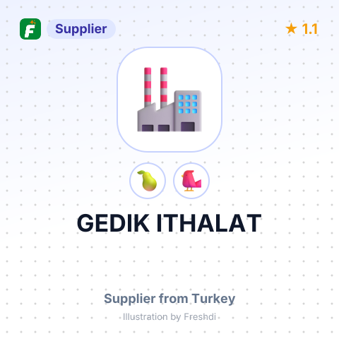 GEDIK ITHALAT – summary card, no photo uploaded yet