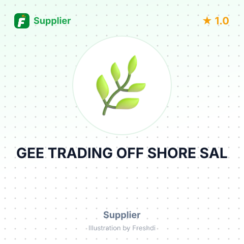 GEE TRADING OFF SHORE SAL – summary card, no photo uploaded yet