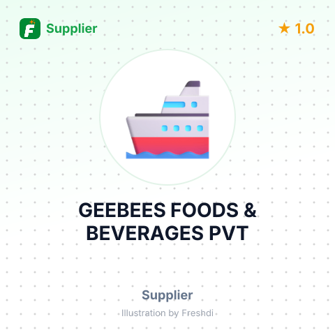 GEEBEES FOODS & BEVERAGES PVT – summary card, no photo uploaded yet