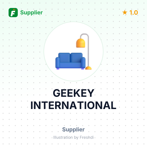 GEEKEY INTERNATIONAL – summary card, no photo uploaded yet