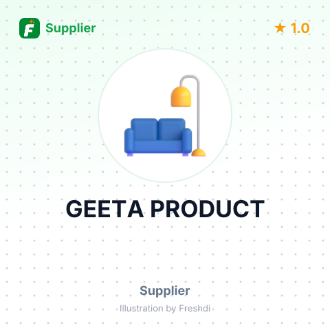 GEETA PRODUCT – summary card, no photo uploaded yet