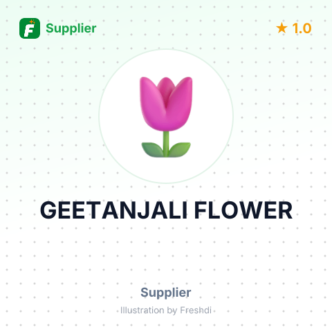 GEETANJALI FLOWER – summary card, no photo uploaded yet