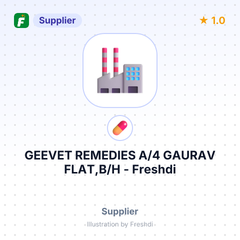 GEEVET REMEDIES A/4 GAURAV FLAT,B/H – summary card, no photo uploaded yet