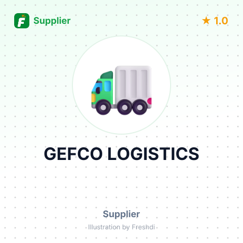 GEFCO LOGISTICS – summary card, no photo uploaded yet