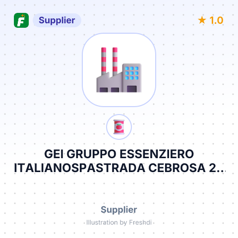 GEI GRUPPO ESSENZIERO ITALIANOSPASTRADA CEBROSA 23 – summary card, no photo uploaded yet