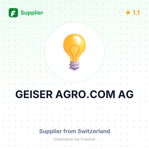 GEISER AGRO.COM AG – summary card, no photo uploaded yet