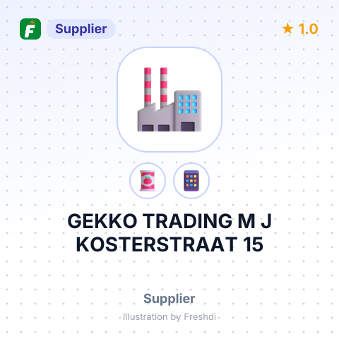GEKKO TRADING M J KOSTERSTRAAT 15 – summary card, no photo uploaded yet
