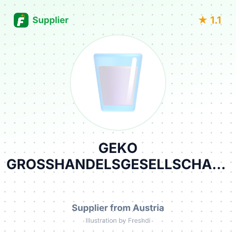 GEKO GROSSHANDELSGESELLSCHAFT M.B.H. – summary card, no photo uploaded yet