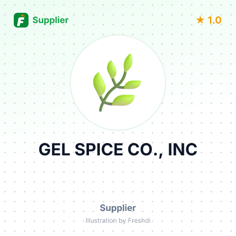 GEL SPICE CO., INC – summary card, no photo uploaded yet