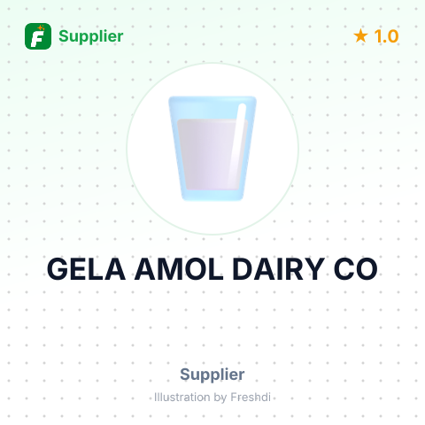 GELA AMOL DAIRY CO – summary card, no photo uploaded yet
