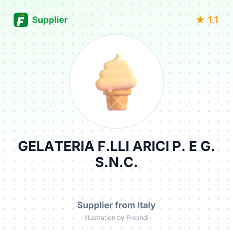 GELATERIA F.LLI ARICI P. E G. S.N.C. – summary card, no photo uploaded yet