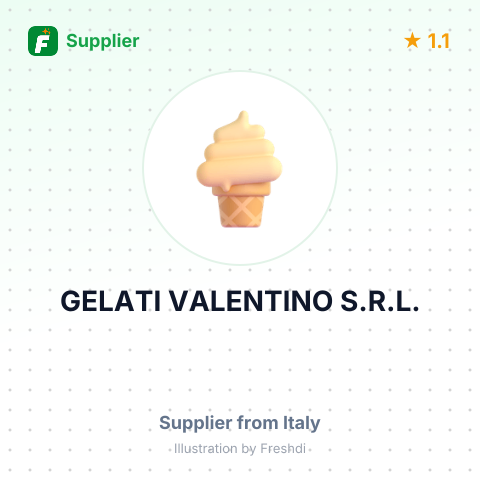 GELATI VALENTINO S.R.L. – summary card, no photo uploaded yet