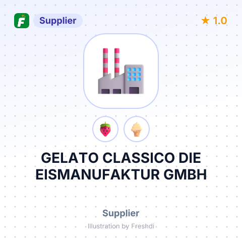 GELATO CLASSICO DIE EISMANUFAKTUR GMBH – summary card, no photo uploaded yet