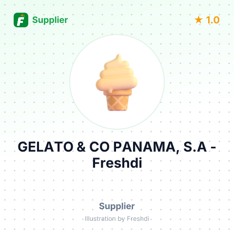 GELATO & CO PANAMA, S.A – summary card, no photo uploaded yet