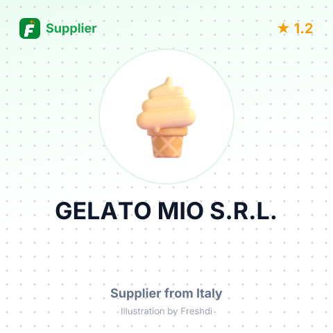 GELATO MIO S.R.L. – summary card, no photo uploaded yet