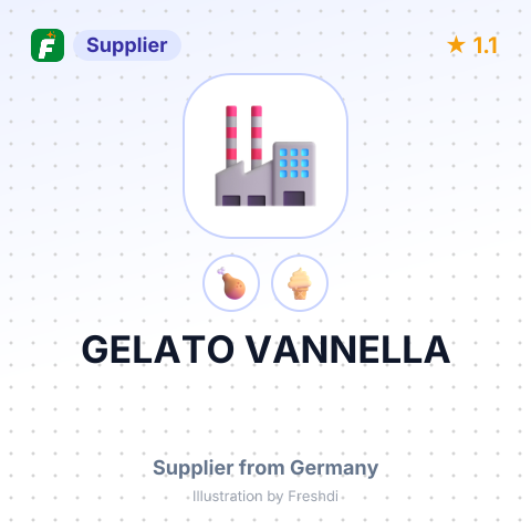 GELATO VANNELLA – summary card, no photo uploaded yet