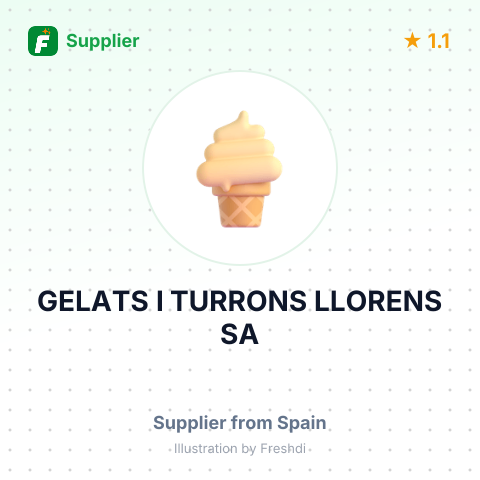 GELATS I TURRONS LLORENS SA – summary card, no photo uploaded yet