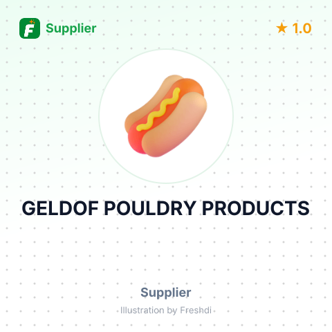 GELDOF POULDRY PRODUCTS – summary card, no photo uploaded yet