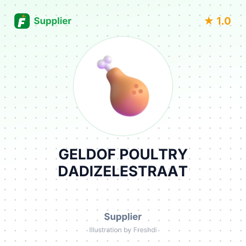 GELDOF POULTRY DADIZELESTRAAT – summary card, no photo uploaded yet