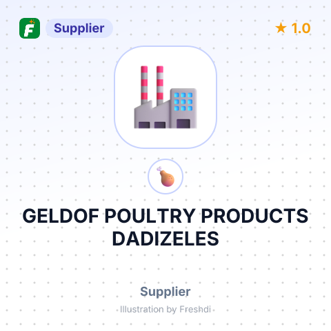 GELDOF POULTRY PRODUCTS DADIZELES – summary card, no photo uploaded yet