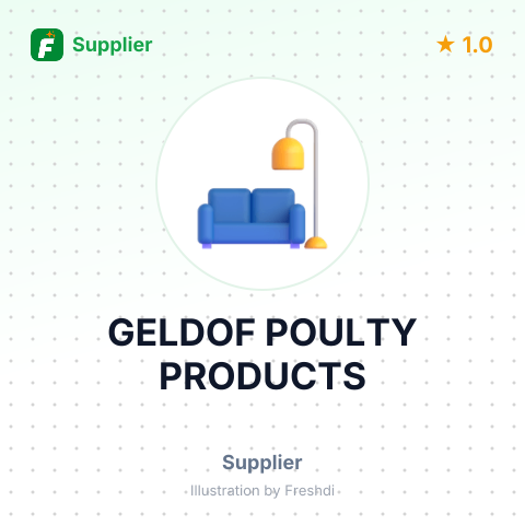GELDOF POULTY PRODUCTS – summary card, no photo uploaded yet