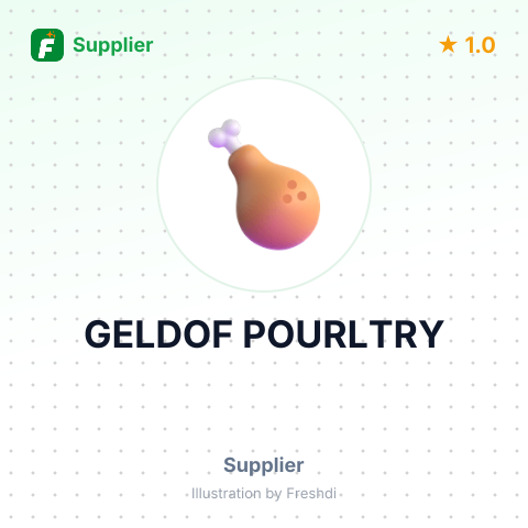 GELDOF POURLTRY – summary card, no photo uploaded yet