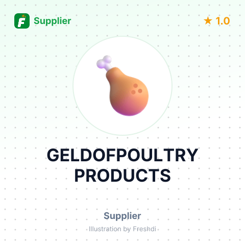 GELDOFPOULTRY PRODUCTS – summary card, no photo uploaded yet