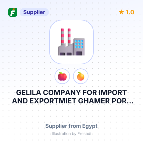 GELILA COMPANY FOR IMPORT AND EXPORTMIET GHAMER PORT SAID ST DAKAHLIA EGYPT – summary card, no photo uploaded yet