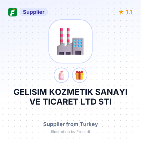 GELISIM KOZMETIK SANAYI VE TICARET LTD STI – summary card, no photo uploaded yet