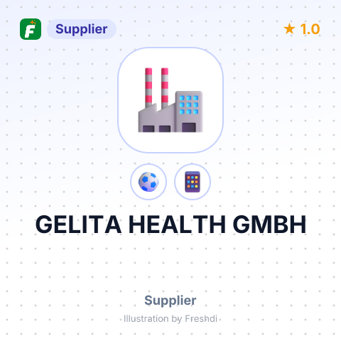 GELITA HEALTH GMBH – summary card, no photo uploaded yet