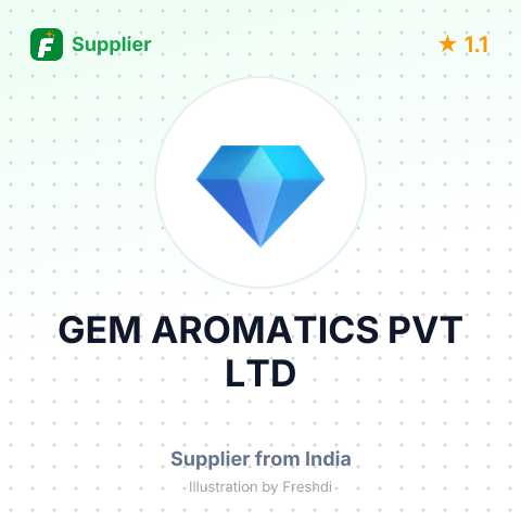 GEM AROMATICS PVT LTD – summary card, no photo uploaded yet