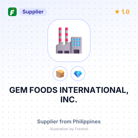 GEM FOODS INTERNATIONAL, INC. – summary card, no photo uploaded yet