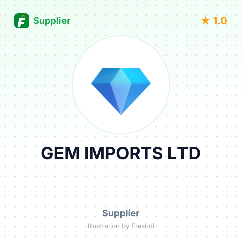 GEM IMPORTS LTD – summary card, no photo uploaded yet