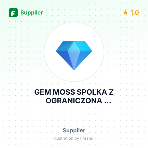 GEM MOSS SPOLKA Z OGRANICZONA ODPOWIEDZIALNOSCIA – summary card, no photo uploaded yet