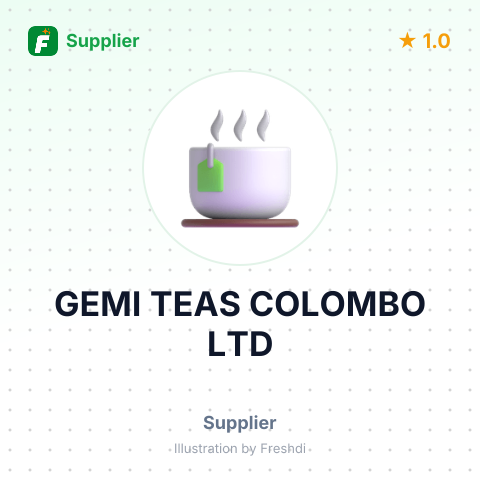 GEMI TEAS COLOMBO LTD – summary card, no photo uploaded yet