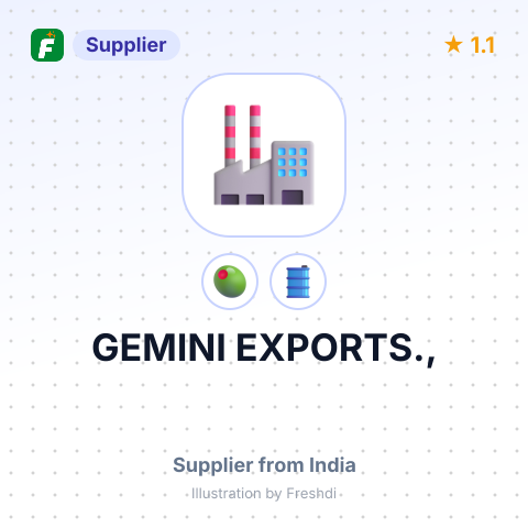 GEMINI EXPORTS., – summary card, no photo uploaded yet