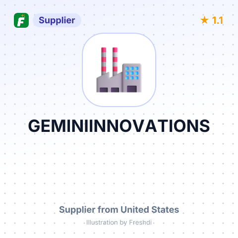 GEMINIINNOVATIONS – summary card, no photo uploaded yet