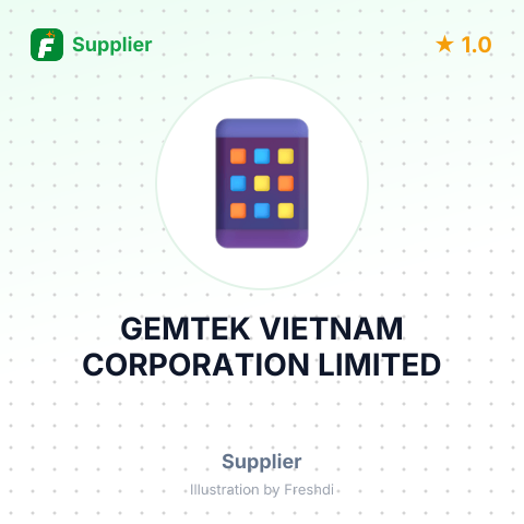 GEMTEK VIETNAM CORPORATION LIMITED – summary card, no photo uploaded yet