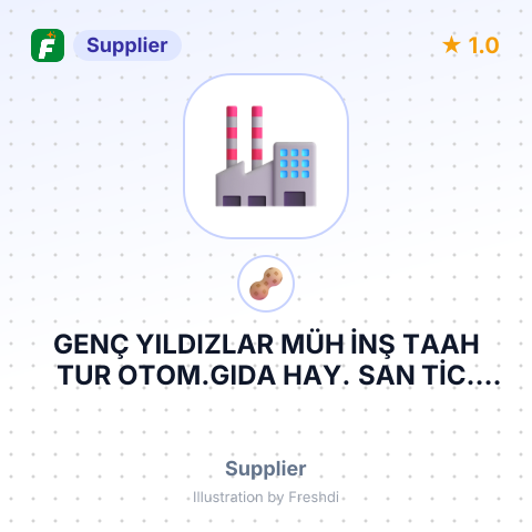 GENÇ YILDIZLAR MÜH İNŞ TAAH TUR OTOM.GIDA HAY. SAN TİC. LTD – summary card, no photo uploaded yet