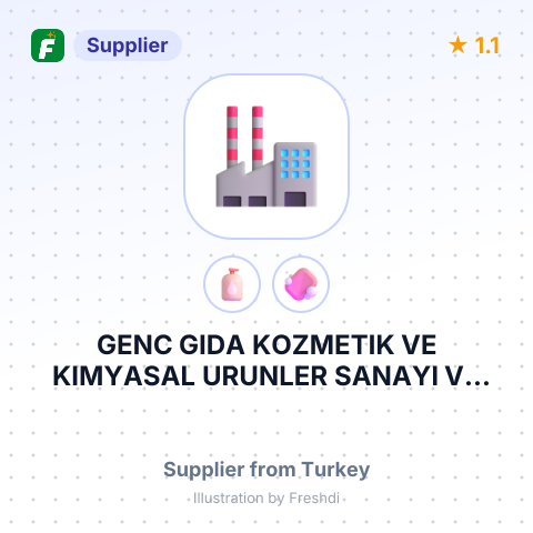 GENC GIDA KOZMETIK VE KIMYASAL URUNLER SANAYI VE TICARET LIMITED SIRKETI – summary card, no photo uploaded yet