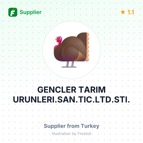 GENCLER TARIM URUNLERI.SAN.TIC.LTD.STI. – summary card, no photo uploaded yet