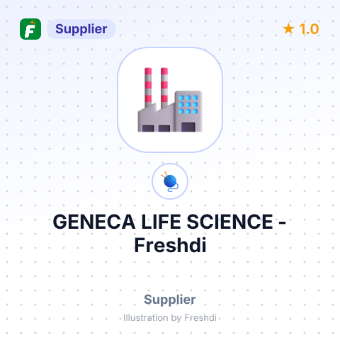 GENECA LIFE SCIENCE – summary card, no photo uploaded yet