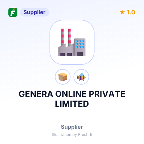 GENERA ONLINE PRIVATE LIMITED – summary card, no photo uploaded yet