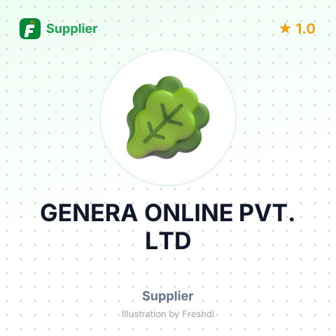 GENERA ONLINE PVT. LTD – summary card, no photo uploaded yet