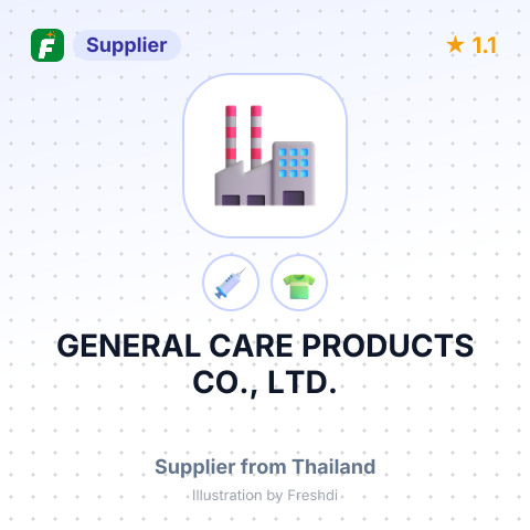 GENERAL CARE PRODUCTS CO., LTD. – summary card, no photo uploaded yet