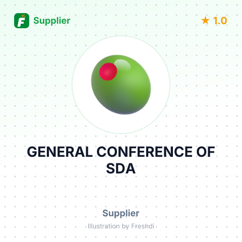 GENERAL CONFERENCE OF SDA – summary card, no photo uploaded yet