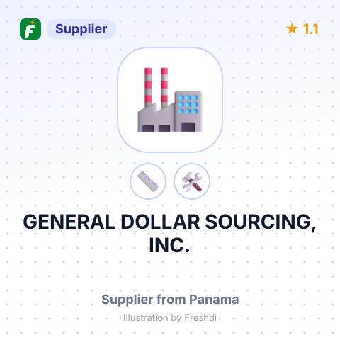 GENERAL DOLLAR SOURCING, INC. – summary card, no photo uploaded yet